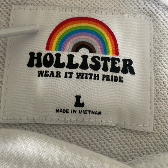NWOT Hollister Hoodie Wear it with Pride Size Men’s Large Unisex - Picture 10 of 10